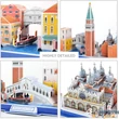 CubicFun - 3D puzzle City Line Velence 699, 126 db-os