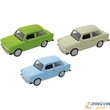 Welly - Trabant 601 autó zöld (7,5 cm-es)