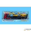 Fém Kamion+munkagépek 1:60