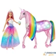 Barbie Dreamtopia: Csillámfény unikornis hercegnő babával - Mattel