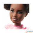 Mattel - Barbie Princess Adventure barna bőrű baba rózsaszín-zöld ruhában (GML68/GML70)