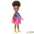 Barbie - Chelsea babák - barna hajú, pink szoknyában GHV62 - Mattel