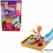 Barbie Skipper - bébiszitter, baba játszótérrel FXG96 - Mattel