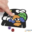 Crayola - Glitteres Dekorgyöngyök - kreatív mozaikkép szett (04-0801)