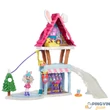 Mattel - Enchantimals Bree Bunny és Twist síkunyhó játékszett (GJX50)