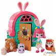 Enchantimals - Telis-teli kuckó - Bree Bunny baba meglepetés állatokkal GTM47 - Mattel