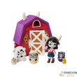 Enchantimals - Telis-teli kuckó - Cambrie Cow baba meglepetés állatokkal GTM48 - Mattel