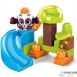 Fisher Price - Mega Bloks kukucskockák, Peek A Blocks - Pandák GKX68 - Mattel