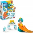 Fisher Price - Mega Bloks kukucskockák, Peek A Blocks - Pingvinek GKX67 - Mattel