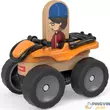 Fisher Price - Wonder Makers járművek - narancssárga buggy GGL52 - Mattel