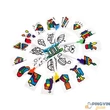Alex Toys - Speed Colors társasjáték - Lifestyle (LS62845)