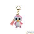 Mini Boos clip műanyag figura Glider - rózsaszín pingvin 5 cm-es TY25072