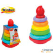 WinFun - Torta gyűrű piramis bébijáték