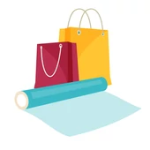 Ajándéktáskák, csomagolópapírok