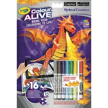 Crayola - Alive sárkányok és kastélyok kifestő füzet