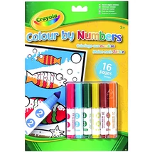 Crayola - 16 lapos szám szerinti kifestő