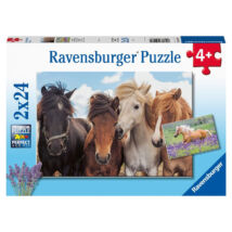 Ravensburger - Puzzle 2x24 db - Lovak 05148
