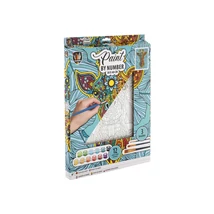 Grafix - Fess számok szerint, 30x40 cm, zsiráf, 12 festékk