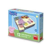 Dino - Fa mesekocka 12 db - Peppa malac 641402