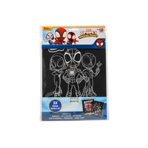 Slammer - Képkarcoló 26x19, 5 cm - Spidey, 2 db