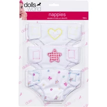 Dolls World - Textilpelenka 46 cm babához