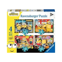 Ravensburger - Puzzle 4in1 - Minyonok 2