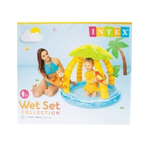 INTEX - Bébi medence pálmafa árnyékolóval 102x10cm