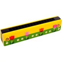 Fa szájharmónika 3x3x2 cm-es