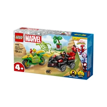 LEGO® Spidey 11198 Spin és electro: üldözés a dinójárművel