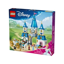 LEGO® Disney Princess 43275 Hamupipőke kastélya és hintója