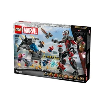 LEGO® Super Heroes Marvel 76314 Amerika kapitány: polgárháború csatajelenet