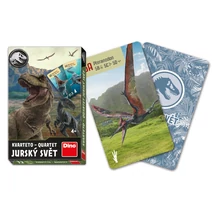 Dino - Kvartett kártya - Jurassic world 606081          