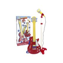 Toy Band - Elektromos gitár és mikrofonállvány
