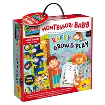 Lisciani - Montessori baby zsiráf magasságmérő (LIS92789)