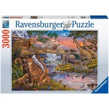 Ravensburger - Puzzle 3000 db - Állati Királyság 16465