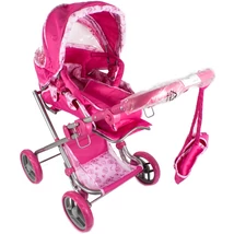 Melogo - Mély táskás babakocsi pink71x42,5x69 cm