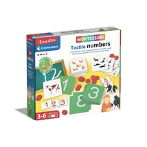 Clementoni - Montessori - Tapintható számok 50223