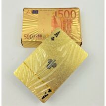Plasztik francia kártya euros (PK050)