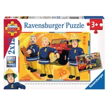 Ravensburger - Sam a tűzoltó puzzle 2x12db-os