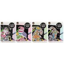 Buki - Bársony színező készlet A4-es