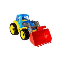 Műanyag 35 cm-es traktor