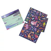 Melissa&Doug - 3D Újrahasználható matricázó készlet, természet (9376)
