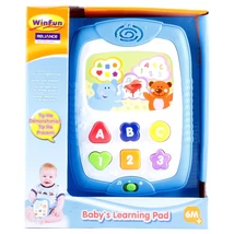 WinFun - Zenélő világító játék tablet (angol nyelven) 0732-01
