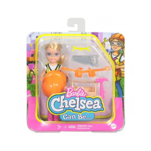 Barbie - Chelsea baba - can be...építkezős lány baba szett GTN87 - Mattel