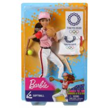 Barbie - Tokyo 2020 softball baba GJL77 - Mattel