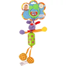 Biba - Textil bébijáték - Oroszlán, elefánt, kutya