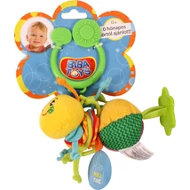 Biba - Textil bébijáték - zizegő kukac