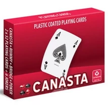 Cartamundi - Kártya Canasta dupla 110 lapos,plasztik bevonattal