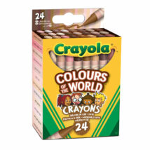 Crayola - Bőrszínű zsírkréta 24db-os 52-0114