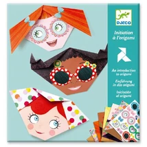 Djeco - Origami - Kedves arcok - Pretty faces 8757